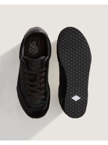 Vans Leder-Sneakers "Super Lowpro" in Schwarz