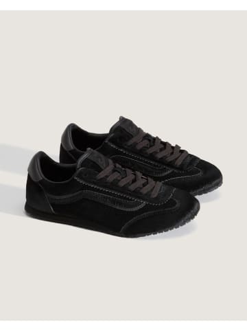 Vans Leder-Sneakers "Super Lowpro" in Schwarz