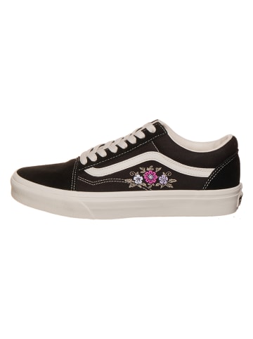Vans Leren sneakers "Old Skool" zwart