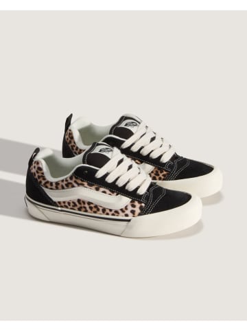 Vans Leren sneakers "Knu Skool" beige/zwart
