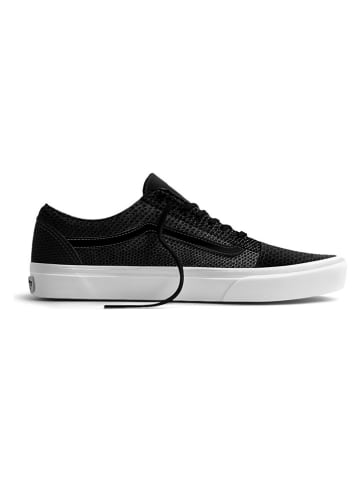 Vans Leder-Sneakers "Old Skool" in Schwarz