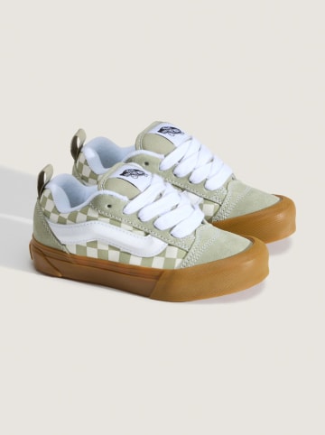 Vans Leren sneakers "Knu Skool" groen