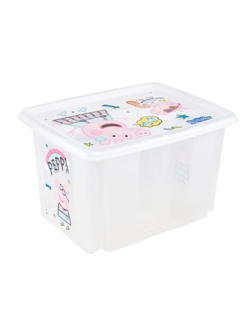 keeeper Aufbewahrungsbox "Peppa" in Weiß - (L)45 x (B)35 x (H)27 cm - 30 l