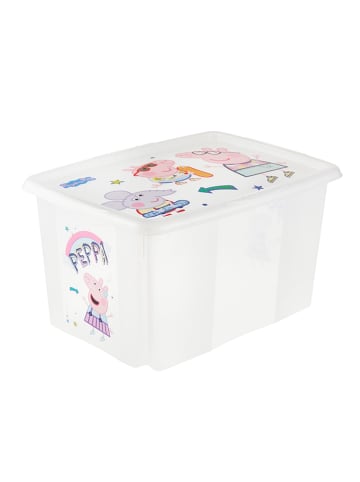 keeeper Opbergbox "Peppa" wit - (L)55,5 x (B)40 x (H)30 cm - 45 l
