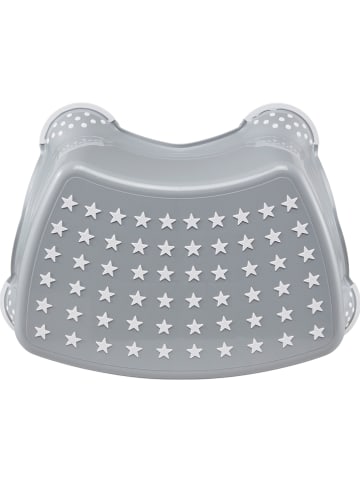 keeeper Opstapkruk "Stars" grijs - (B)40,5 x (H)12 x (D)28,5 cm