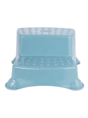 keeeper Opstapkruk "Pure" blauw - (B)40 x (H)21 x (D)37 cm