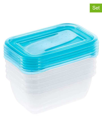 Joybos Pojemniki (5 szt.) w kolorze błękitnym na lunch - 500 ml