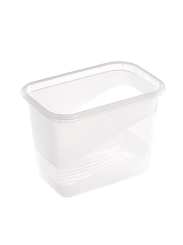 keeeper 3er-Set: Frischhaltedosen "Fredo" in Hellblau/ Transparent - 1 l