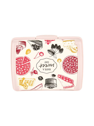 keeeper 2-delige set: lunchboxen "Sweet Day" lichtroze/crème - 1 l