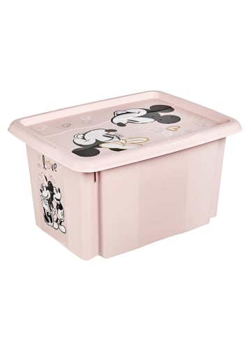 keeeper Aufbewahrungsbox "Minnie" in Rosa - (L)38 x (B)29,5 x (H)20,5 cm - 15 l