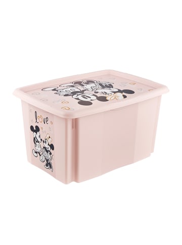 keeeper Opbergbox "Minnie" lichtroze - (L)55,5 x (B)40 x (H)30 cm - 45 l