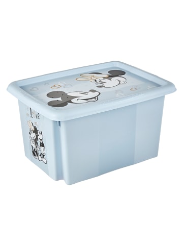 keeeper Pojemnik "Mickey" w kolorze błękitnym - 38 x 29,5 x 20,5 cm - 15 l