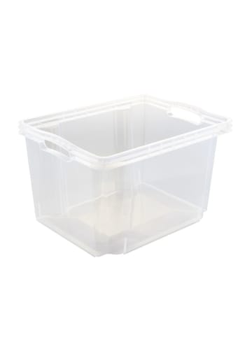 keeeper 2-delige set: opbergkisten "Franz" transparant - 13,5 l