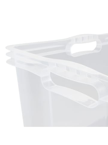 keeeper Aufbewahrungskiste "Franz" in Transparent - 24 l