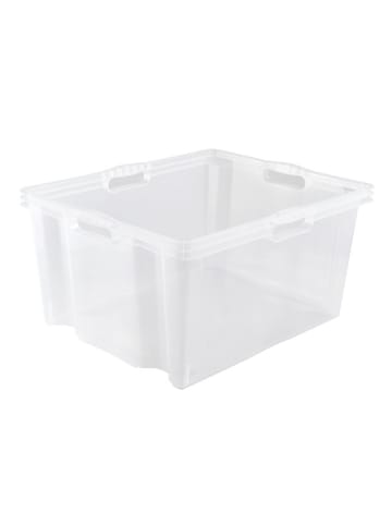 keeeper Aufbewahrungskiste "Franz" in Transparent - 44 l
