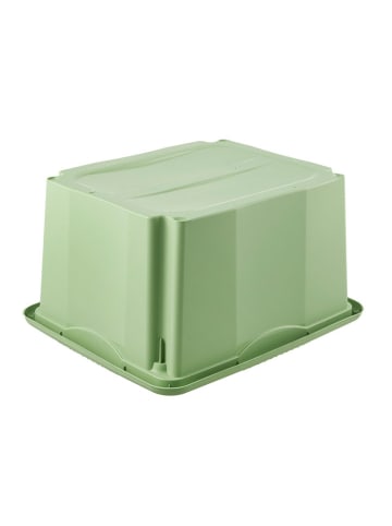 keeeper 2-delige set: stapelboxen groen - 24 l