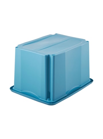 keeeper 2-delige set: stapelboxen lichtblauw - 30 l