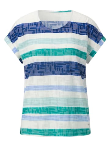 WITT WEIDEN Shirt wit/blauw