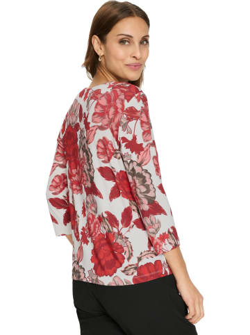 WITT WEIDEN Longsleeve in Weiß/ Rot