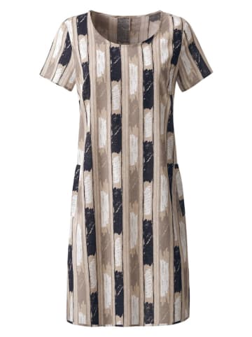 WITT WEIDEN Kleid in Taupe/ Schwarz