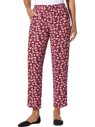 WITT WEIDEN Hose in Bordeaux/ Rosa
