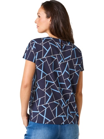 WITT WEIDEN Blouse donkerblauw/lichtblauw