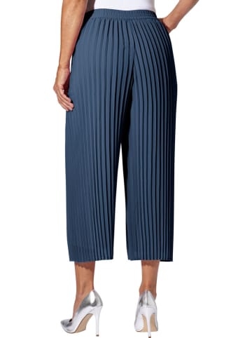 WITT WEIDEN Plissébroek donkerblauw