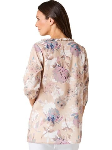 WITT WEIDEN Blouse zandkleurig/lichtroze
