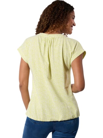 WITT WEIDEN Shirt in Gelb/ Weiß