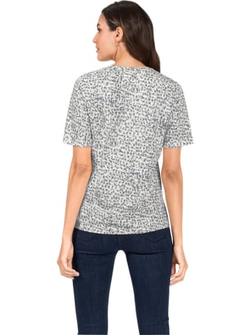 WITT WEIDEN Shirt wit/grijs