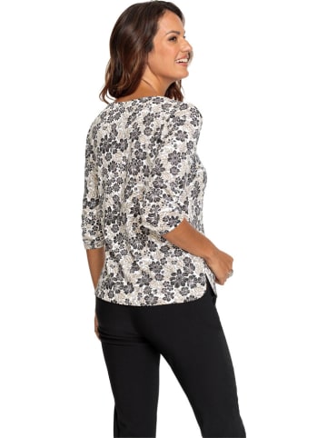 WITT WEIDEN Longsleeve in Weiß/ Schwarz