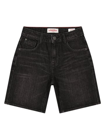 Vingino Spijkershort - regular fit - zwart