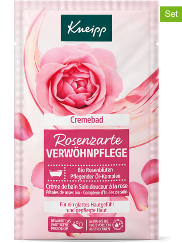 Kneipp 15er-Set: Cremebäder "Rosenzarte Verwöhnpflege", je 50 ml