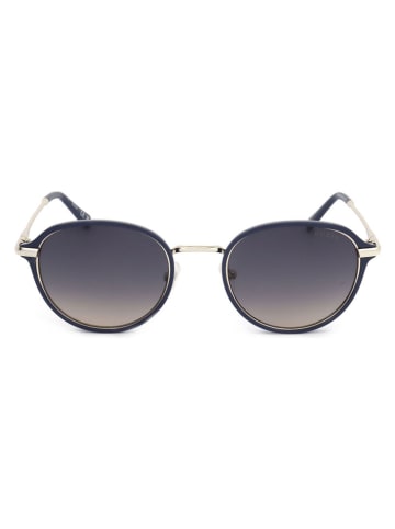 Guess Herren-Sonnenbrille in Dunkelblau/ Silber