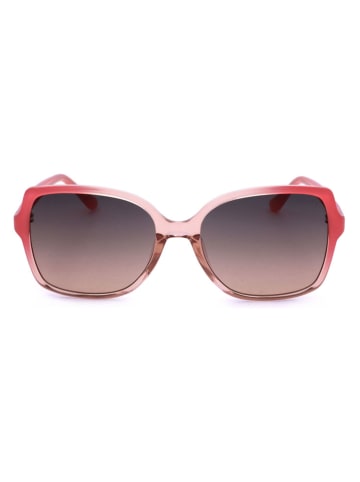 Guess Damskie okulary przeciwsłoneczne w kolorze koralowym