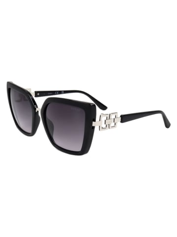 Guess Damskie okulary przeciwsłoneczne w kolorze czarno-granatowym
