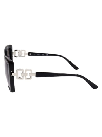 Guess Damen-Sonnenbrille in Schwarz/ Dunkelblau
