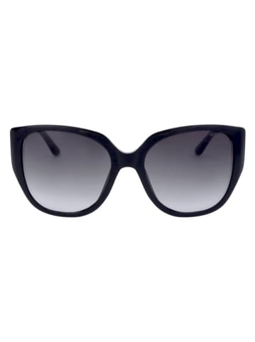 Guess Damskie okulary przeciwsłoneczne w kolorze czarno-granatowym