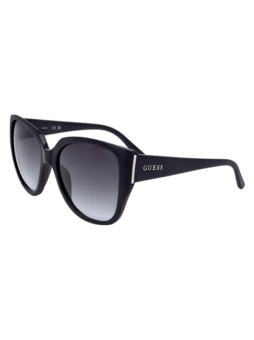 Guess Damskie okulary przeciwsłoneczne w kolorze czarno-granatowym