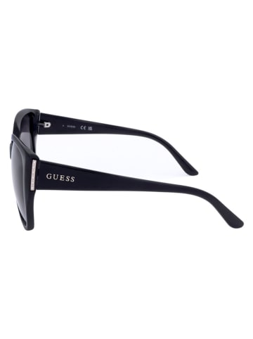Guess Damen-Sonnenbrille in Schwarz/ Dunkelblau