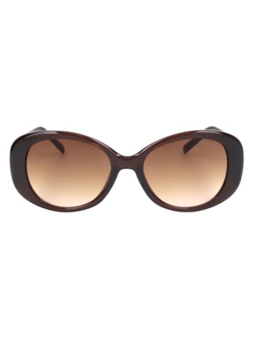 Guess Damskie okulary przeciwsłoneczne w kolorze brązowo-jasnobrązowym