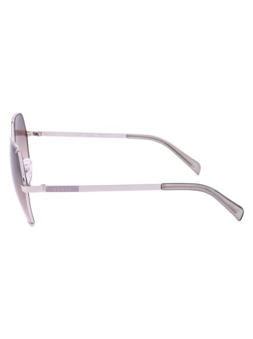 Guess Damen-Sonnenbrille in Silber/ Beige