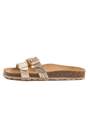 billowy Slippers goudkleurig