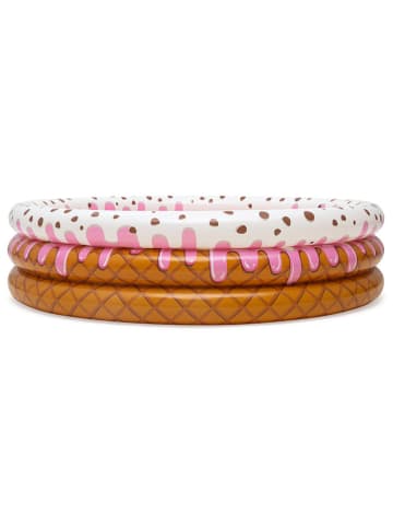 Bestway Planschbecken "Sundae Funday" in Rosa/ Braun - Ø 150 cm - ab 2 Jahren