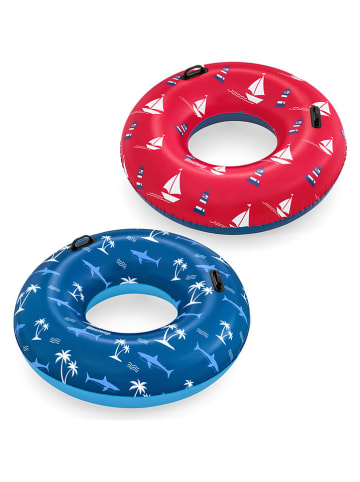 Bestway Schwimmring "Nautical" in Rot/ Blau (Überraschungsprodukt)