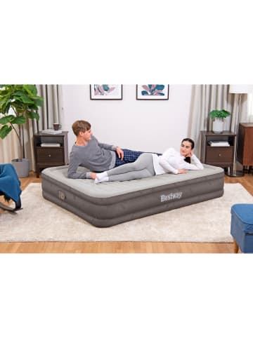 Bestway Podwójny materac dmuchany z pompką elektryczną - 152 x 36 x 203 cm