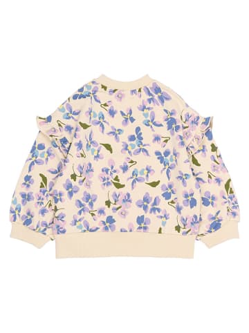 Petit Piao Sweatshirt paars/beige