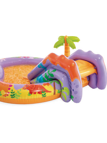 Intex Wasserspiel-Planschbecken "Dino" - (B)201 x (H)69 x (T)157 cm - ab 2 Jahren