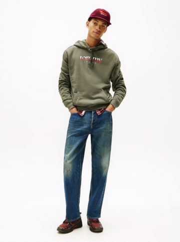 TOMMY JEANS Hoodie kaki
