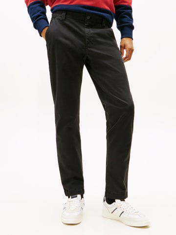 TOMMY JEANS Hose in Schwarz